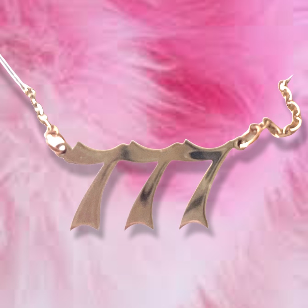 777 necklace